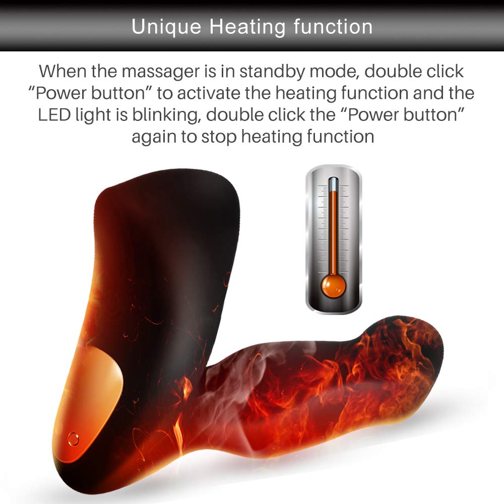 Vibrating Move Ring Prostate Massager Anal Plug.