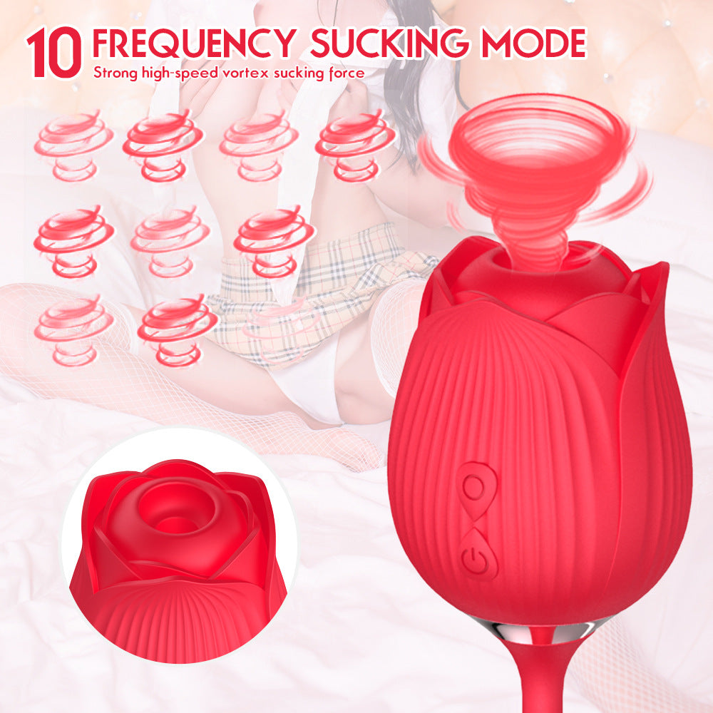 thenlover-10-sucking-and-telescopic-rose-toy-vibrator