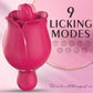 9 Licking Modes & 9 Powerful Vibration Rose Toy