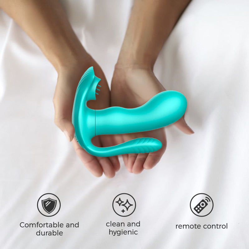3 In 1 Anal Vibrator Butt Plug With 9 Frequency Vibration.